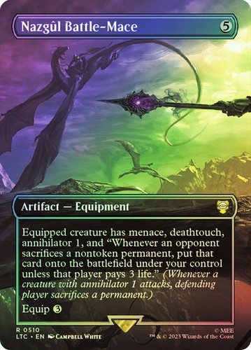 Magic The Gathering MTG NAZGUL BATTLE-MACE The Lord of the Rings NM Near Mint - Picture 1 of 1