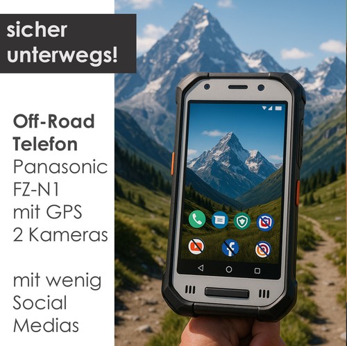 Stosssicheres Militaire Smartphone Qualité Panasonic FZ-N1 IP65 MIL-STG-810G - Photo 2 sur 6