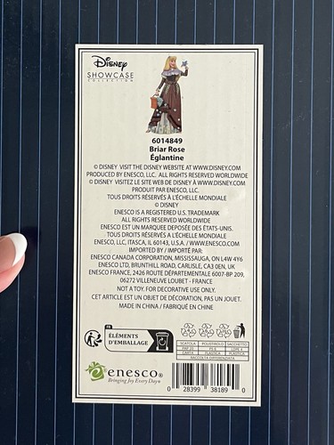 DISNEY SHOWCASE Botanical Briar Rose Sleeping Beauty Aurora Figurine 6014849 - Picture 5 of 5