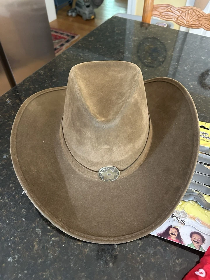 Spirit Halloween Western Vaquera Kit PLUS Sombrero Adulto Disfraz Talla Pequeña/Mediana  Foto 4 de 4