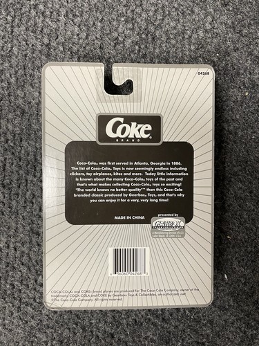 Coca Cola 1932 Stearman Bi-Plane Die Cast Replica Coke Collectible Gearbox Toys - Picture 2 of 3