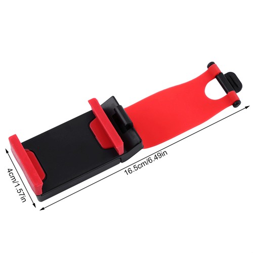 Universal Car Elastic SteeRi-ng Wheel Clip Mount Holder Cradle Stand For Mobile - Picture 4 of 7