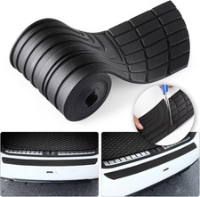 Car Rear Bumper Protector, 42Inch X3.4Inch Car/Suv Universal Rubber Anti-Scratch