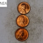 1948-D+1952-D+1954-S Lincoln Wheat Penny Cent Lot/Set ~ Gem BU Red ~ ZWL40
