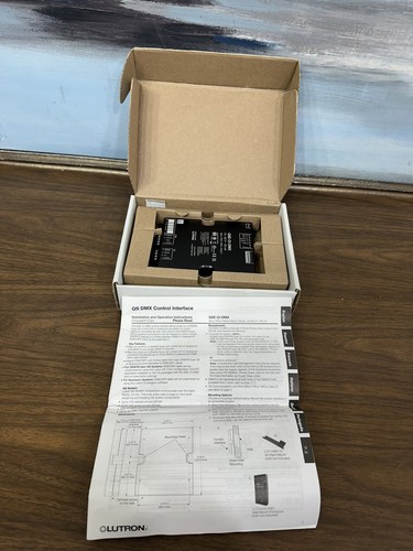 LUTRON QSE-CI-DMX Control Interface GRAFIK Eye® Systems - PELV/SELV/NEC Class 2 - Picture 1 of 18