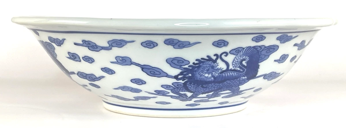 陶瓷蓝色复古原创中国碗| eBay