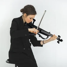 🎵Back 2🎵School🎵Special!🎵Electric Violin w Softshelled Hard Case, Wax & More!