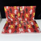 LOT OF 4-Disney Mickey Mouse Birthday Party Beverage Paper Napkins Each Has 16