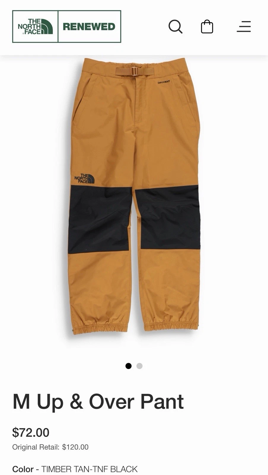 NORTH FACE M Up And Over Snow Pants Size XL USED (SEE DESCRIPTION)
Opens in a new window or tab