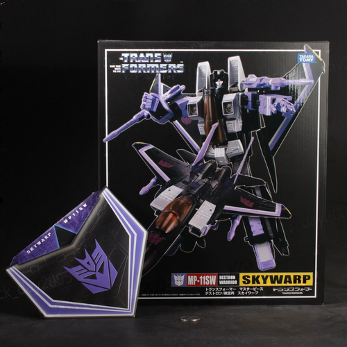 Takara Tomy Transformers Masterpiece MP-11SW Skywarp w/ Coin 100% Authentic - Picture 1 of 4