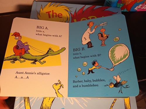4 Dr. Seuss HC, The LORAX, Snow, Big Book Of Bernstein Bears, ABC. Beginner Kids - Picture 7 of 8