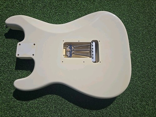 2003 Fender MIM Standard Statocaster Body White Strat Mexico - Bild 4 von 14