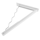 Wall-mounted Folding Clothes Rack Drying Foldable Door Hanger Organizer