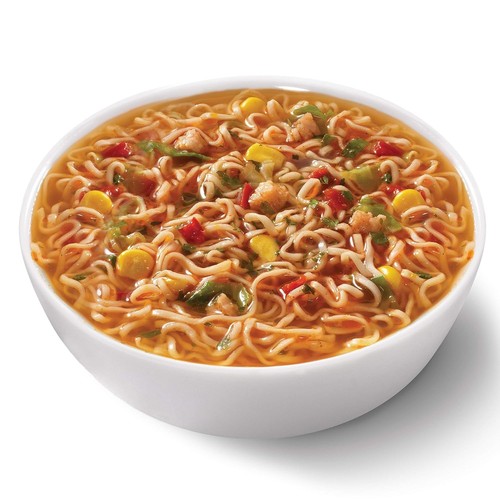 Nissin Hot & Spicy Ramen Noodle Soup, Chicken, 3.32 Ounce (Pack of 6) - Picture 7 of 7
