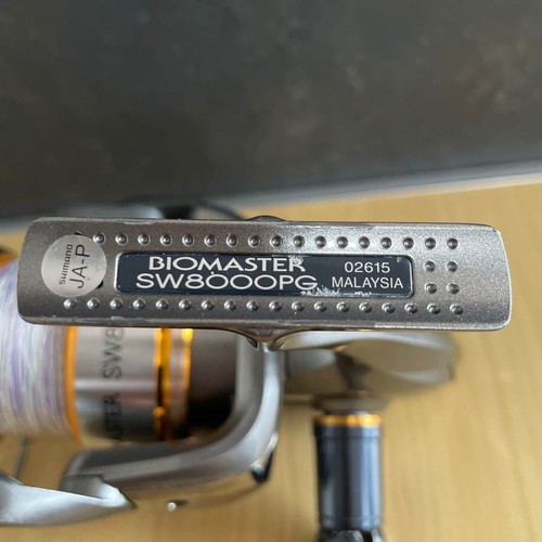 Shimano 13 Biomaster SW 8000PG Spinning Fishing JDM Reel Saltwater Left Handle - Picture 3 of 10