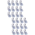 2 Pack Glas Glasklemmhalter Stützpflöcke Aus Legierung Regalhalterungen