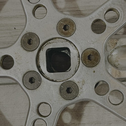 Vintage TNT Performance CNC Machined Crankset 175 110BCD Spider Single speed - Picture 14 of 20