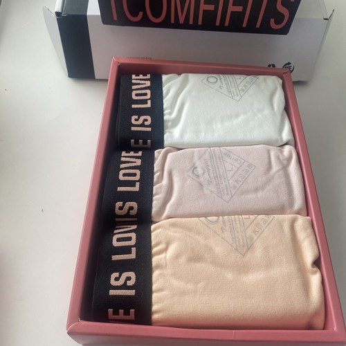 Tcomfifits Damen Seamless Hipster Unterwäsche Large 3er Pack Baumwolle Antibakteriell - Bild 1 von 5