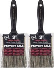 Wooster 3" Synthetic China Bristle Paintbrush 2-Pack, Z1101-3-2PK