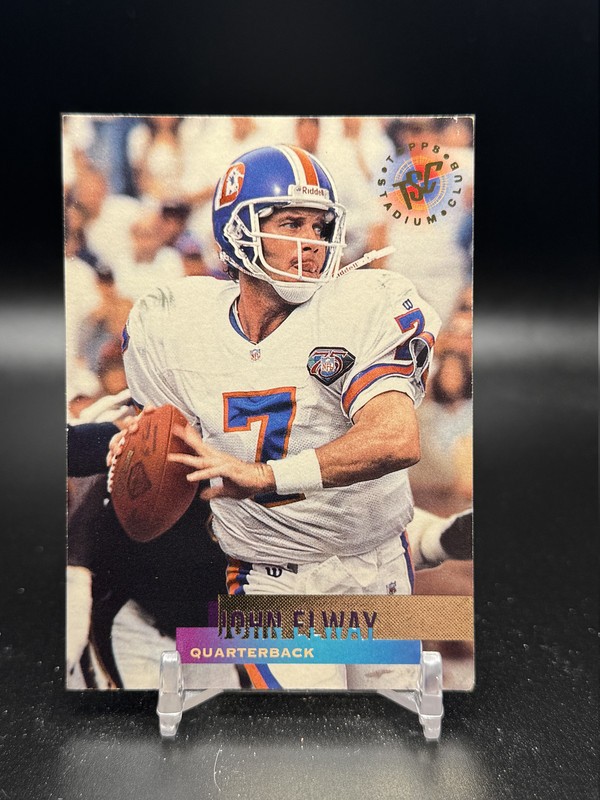 1995 Stadium Club Base Set #260 John Elway