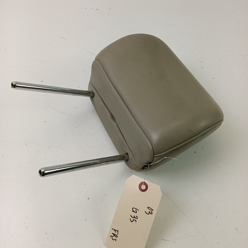 2003 2004 03 04 Infiniti G35 Front Right Side Seat Headrest Head Rest OEM - Picture 4 of 4