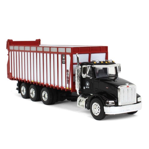 Spec Cast 1/64 Peterbilt 385 w/ Red & White Meyer 8126RT Boss Forage Box MEY-003 - Picture 2 of 6