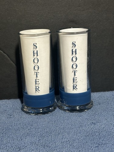 Pair Royal Caribbean Crown Anchor Logo Shooter Shot Glasses ~ Made in FRANCE - Bild 5 von 24