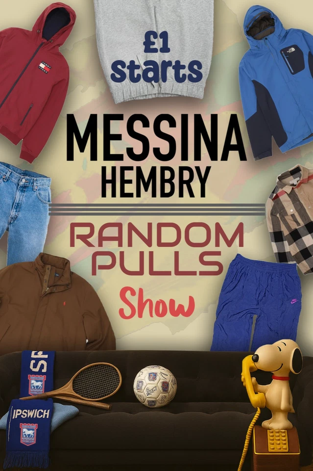 £1 STARTS 🔥 High End, Sports, 90s, Y2K, Nike, North Face & More!!!