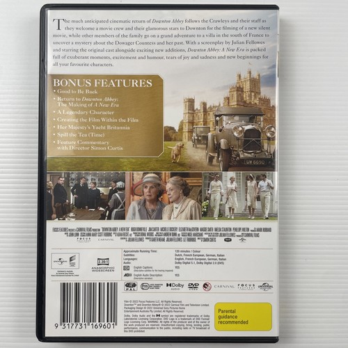 Downton Abbey A New Era Collectors Edition DVD 2022 Region 4 - Picture 2 of 2