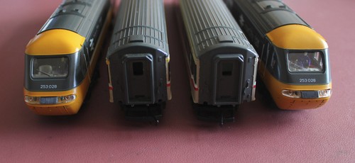 Hornby HST InterCity 125 Class 43 Executive Train Set OO Gauge - Unboxed. - Bild 3 von 11