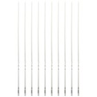  2 Pieces Barbecue-zubehör Spiesse Grillen Grillspieße Aus Edelstahl Zum