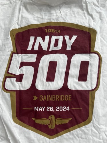 Herren T-Shirt Indy Car 500 NASCAR Größe L - Bild 5 von 5