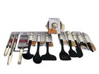 New KitchenAid Almond Cream HACA Matte 12 Pc Utensils Spatula Lifter