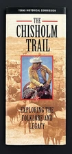 2002 Chisholm Trail Texas Folklore Historical Commission Vintage Travel Brochure