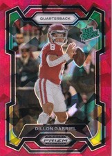 2024 Prizm Draft Picks Dillon Gabriel Red Ice #197 Rated Prospect  PWE