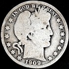 New ListingUs Coin 1909 P Barber 90% Silver Half Dollar Km 116