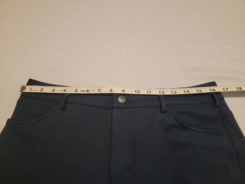 Duluth Wearwithall Ponte Damenhose schmales Bein 12 x 32 marineblau Stretch Arbeit Freizeit - Bild 3 von 9