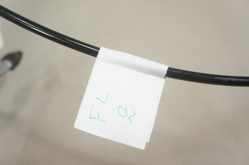 06-2013 range land rover sport L320 front left driver air suspension hose line - Picture 8 of 10