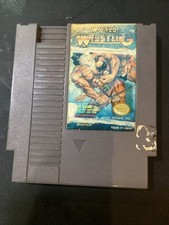 Tecmo World Wrestling Nintendo NES Video Game Cart