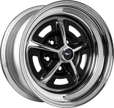 Ford Mustang Magnum 500 Chrome Wheel Wcenter Cap 15x8 5x4.5 Ford Mustang Magnum 500 Chrome Wheel Wcenter Cap 15x8 5x4.5