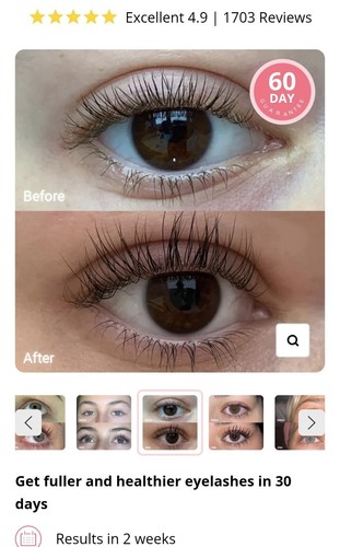 NIB FORCHICS ForLash Eyelash Enhancing Serum For Longer & Fuller Lashes 3 ML - Picture 11 of 22