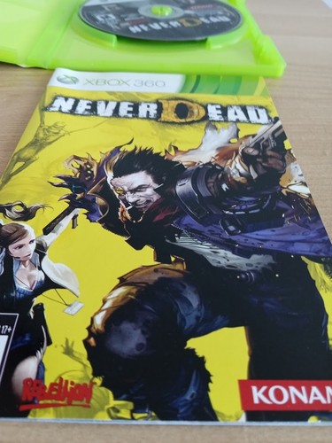 NeverDead Never Dead Xbox 360 Microsoft CIB Konami 3rd Person Shooter Rated M - Picture 3 of 9