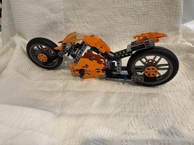 LEGO HERO Factory: Furno Bike 7158 Motorcycle incomplete for parts