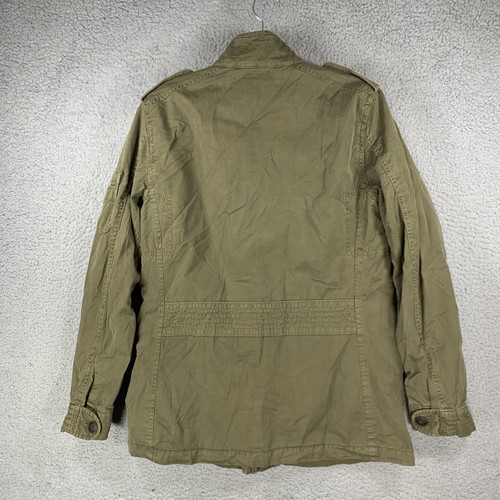 Giacca uomo Lucky Brand full zip tipo L-54C taglia small verde militare multitasche - Foto 8 di 11