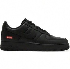 Nike Air Force 1 Low X Supreme Black 2020 (CU9225-001) Men's Size 5-15
