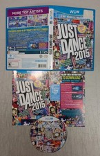 Just Dance 2015 (Nintendo Wii U, 2014) Complete w/ Manual
