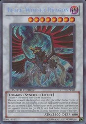 Yu-Gi-Oh! Black-Winged Dragon CT07-EN002 Secret Rare 2010 Collectors Tins