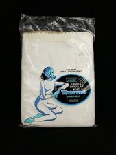 Vintage NWT Montgomery Ward Blue Thermal Underwear Pant Woman s Size Large XL