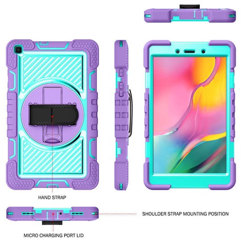Shockproof Strap Stand Case Cover For Samsung Galaxy Tab A A7 A8 S7 S8 S9 Tablet - Picture 63 of 69