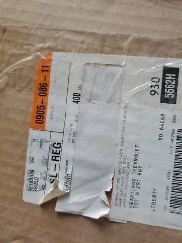 GM OEM 2016-22 Chevy Spark Disc Brake Dust Splash Shield 95183326 RH - Picture 4 of 4